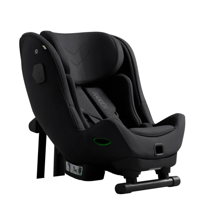 Autostolen Axkid Minikid 4 Max i sort til børn mellan 0 og 7 år