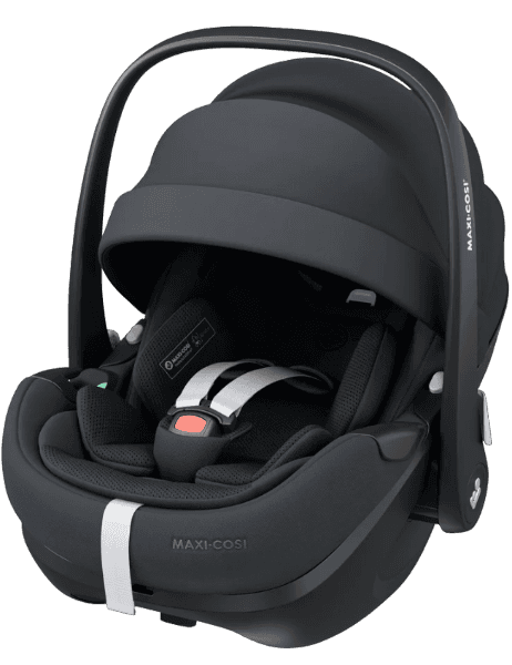 Hos Parently kan du leje babyautostolet Maxi-Cosi Pebble 360 Pro 2 i sort tryggt og smidigt