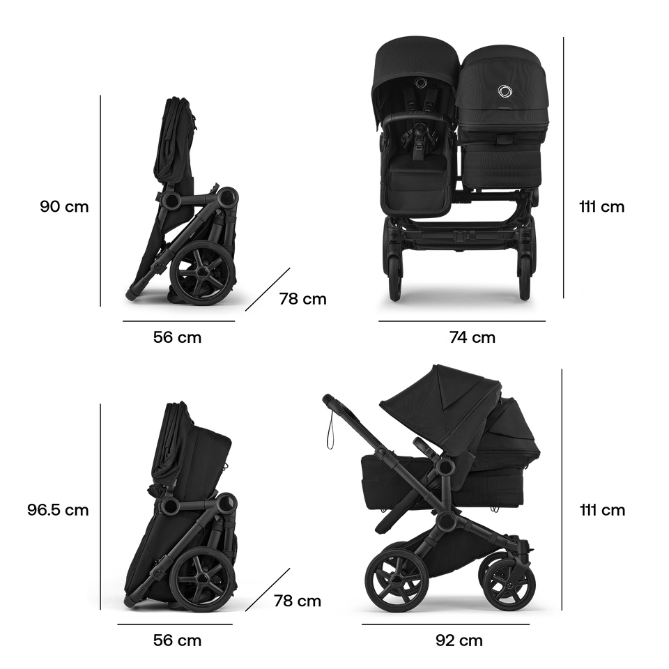 Bugaboo Donkey 6 Duo syskonvagn