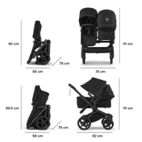 Bugaboo Donkey 6 Duo syskonvagn