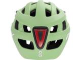 Puky bike helmet for children in retrogreen with removable rear light