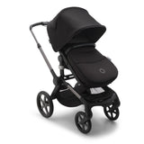 Bugaboo Åkpåse i svart i Bugaboo Fox 5 barnvagn – hyr hos Parently