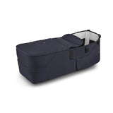 Bugaboo Donkey 6 Twin komplett liggdelsklädsel i Deep Indigo att hyra hos Parently