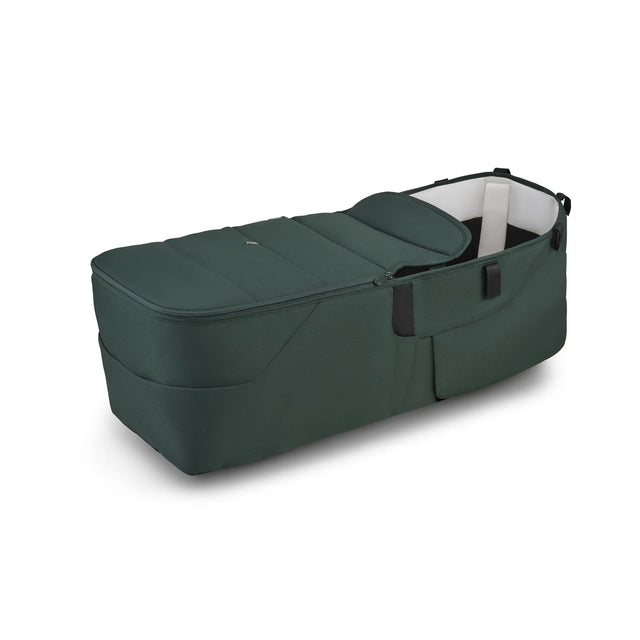 Bugaboo Donkey 6 Twin komplett liggdelsklädsel i Fern Green att hyra hos Parently