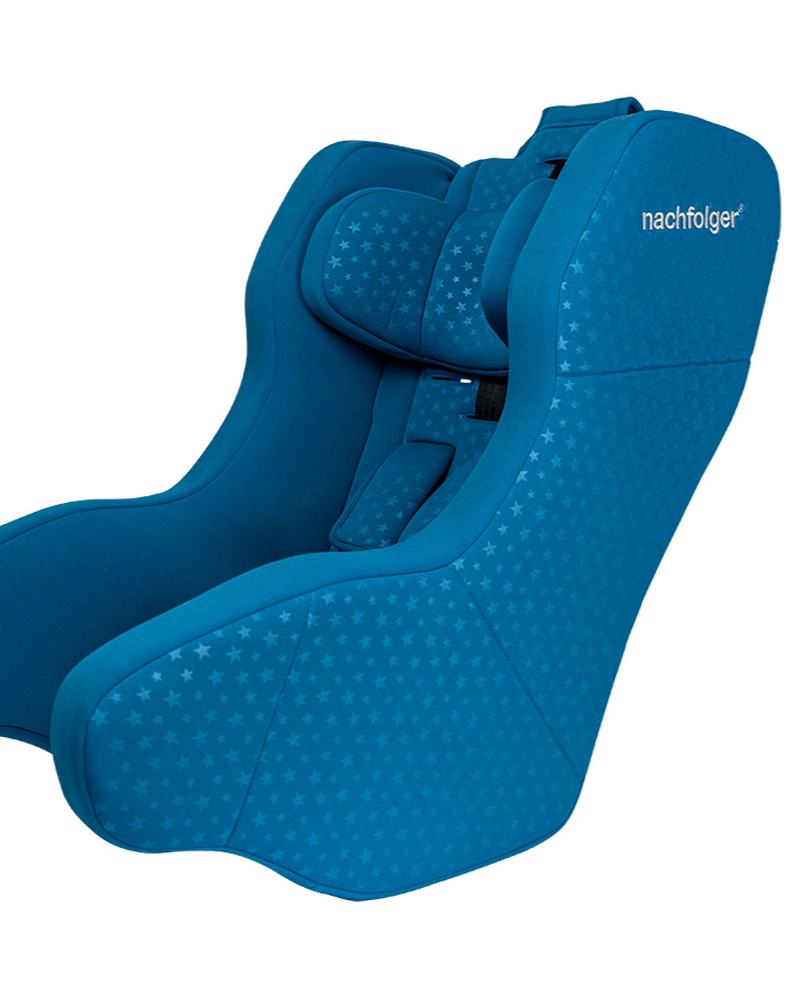 Hyr Nachfolger HyFive City R129 bilbarnstol från Parently – Blue Stars