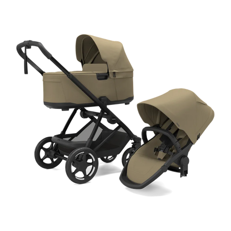Hyr Thule Charm 2 in 1 kombivagn i Faded Khaki hos Parently