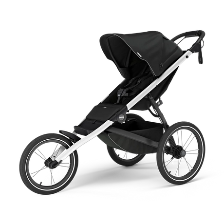 Hyr Thule Glide 3 joggingvagn i svart hos Parently