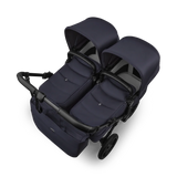 Bugaboo Donkey 6 Twin tvillingvagn Deep Indigo liggdelar ovanifrån