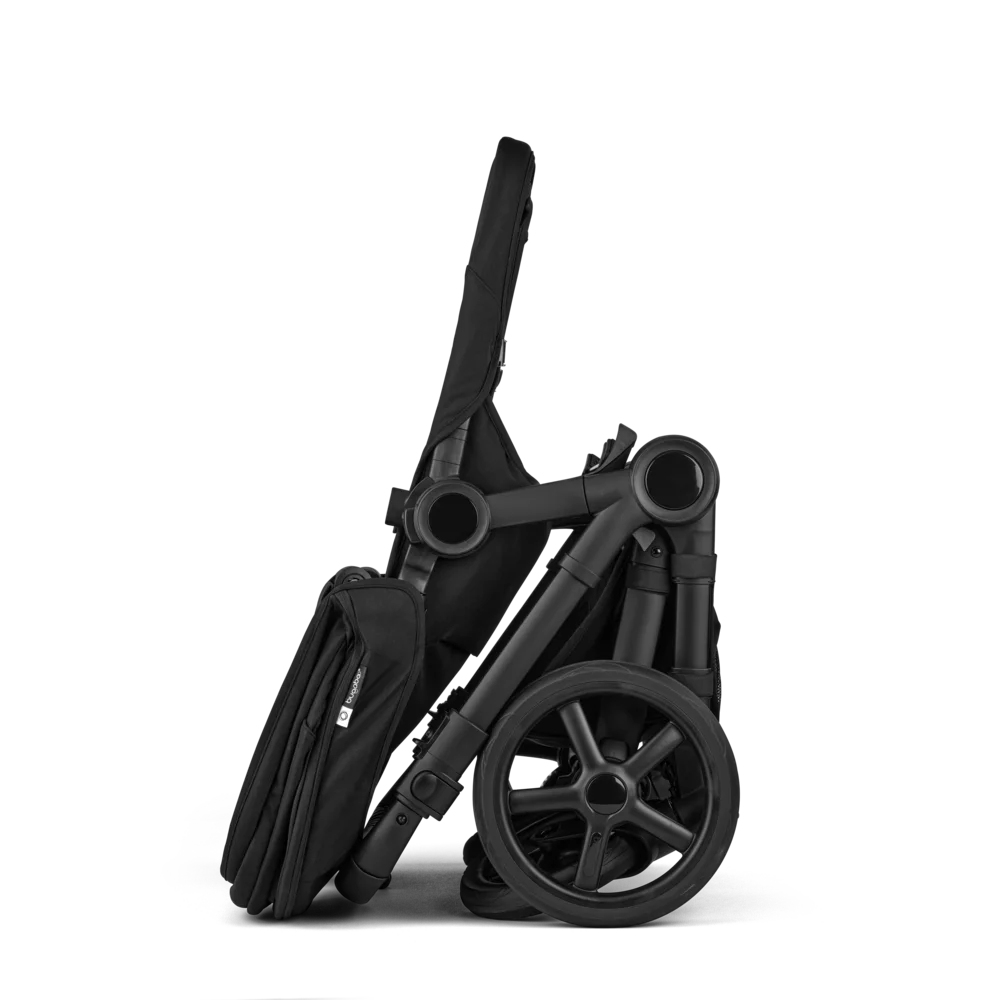 Bugaboo Donkey 6 Twin hopfälld med sittdelar