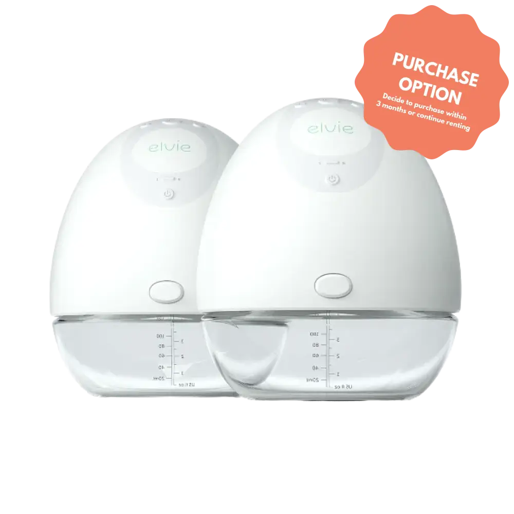 Rent Elvie Pump Double electric breast pump from Parently