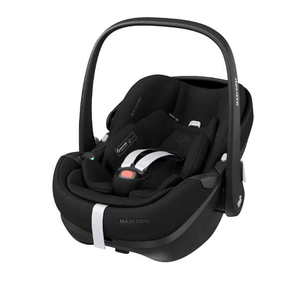 Hos Parently kan du leje babyautostolet Maxi-Cosi Pebble 360 Pro 2 i sort tryggt og smidigt