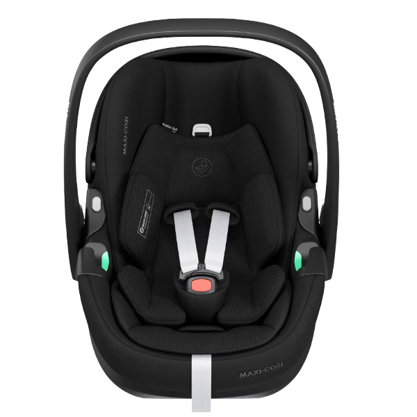 Hos Parently kan du leje babyautostolet Maxi-Cosi Pebble 360 Pro 2 i sort tryggt og smidigt