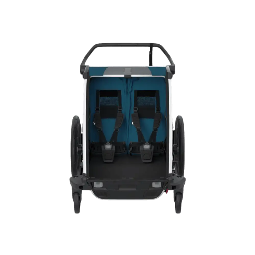 Thule Chariot Cross Double Pre-Loved / Blå Eller Black 12 + Months Bike trailers