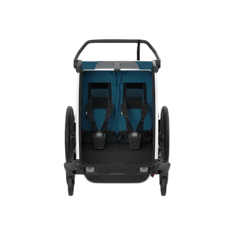 Thule Chariot Cross Dubbel Pre-Loved / Blå Eller Sort 12 + Månader Cykelanhængere