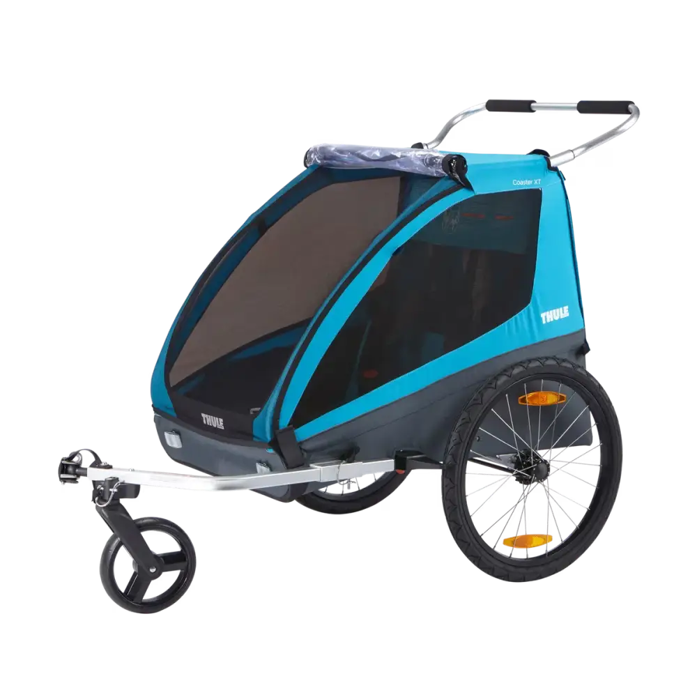 Thule Coaster XT Dubbel Cykelvagn i blå