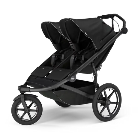 Thule Urban Glide 3 Dubbel Pre-Loved / Buggy (Sort) 12 + Månader Søskendevognar